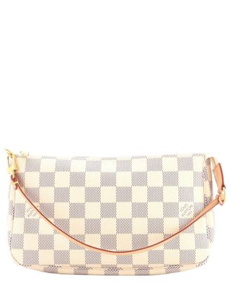 Louis Vuitton White Damier Pochette Accessoires (Authentic Pre-Loved)