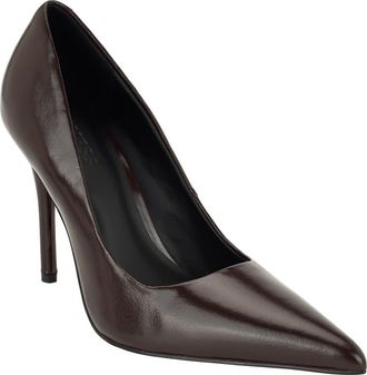 Guess Naprini Pointed Toe Pump in Dark Red at Nordstrom, Size 8.5