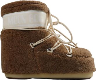 Moon Boot Botas Icon Low Fleece - Shoes - Mujer - Marr&oacute;n - 39 EU