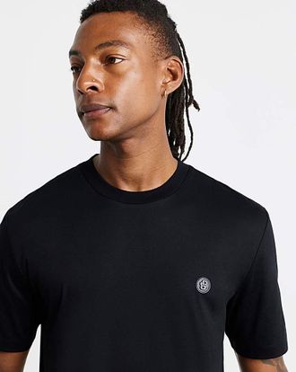 HUGO BOSS BB Metal Coin T-Shirt - Black