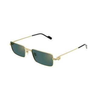 Cartier Premi&egrave;re Zonnebril - unisex - Accessoires - Geel - Maat: 54 MM Nylon
