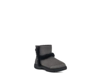 UGG Sunburst Mini Womens Boots Grey : 5 B - Medium, Rubber/Suede/Wool