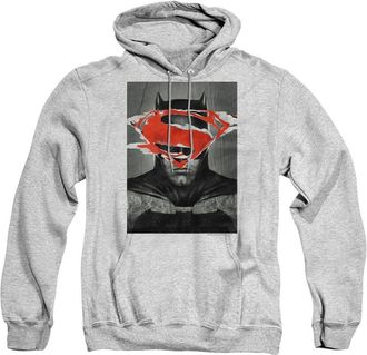 Gildan Batman V Superman Batman Poster Adult Pull Over Hoodie / Hooded Sweatshirt