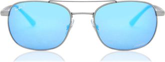 Ray-Ban RB3670CH Polarized 004/4L Mens Sunglasses Grey Size 54