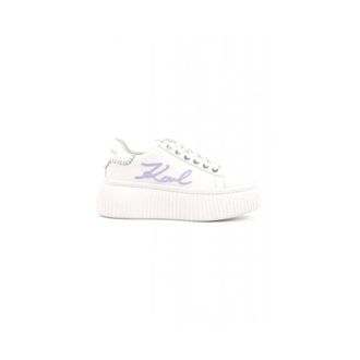 Karl Lagerfeld Schoenen, Dames, Wit, 38 EU, Leer, Kreeper Lo