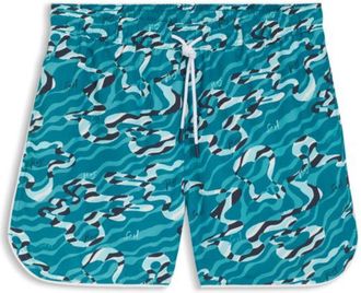 HUGO BOSS Swim shorts with all-over print