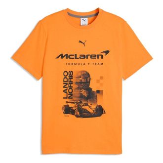 Puma x McLAREN RACING Norris Driver T-Shirt Papaya 637451-03