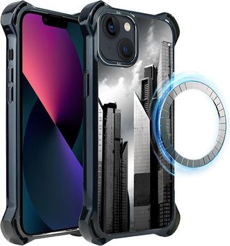 OEM Funda Ibizu Dropguard Ultra Para Iphone 13 Con Magsafe, Noir City, Manhattan
