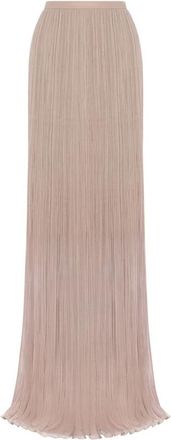 Alberta Ferretti Beige Rokken voor Vrouwen - Dames - Maxi Rokken - Beige - S - Rokken