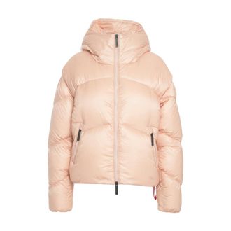 Afterlabel Winter Jackets, female, Pink, Size: L Quilted Puffer Jacket Rosa Aw25