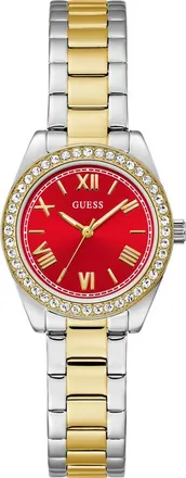 Guess Mini Luna Two-Tone Bracelet Watch, 30mm in 2-Tone at Nordstrom