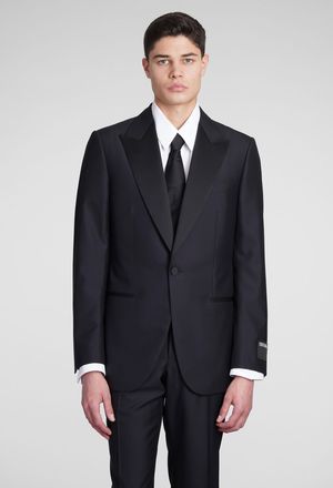 Ermenegildo Zegna Abito uomo in lana nera