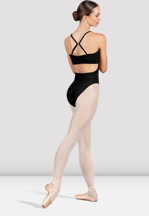 Bloch BLOCH Ladies Emi Open Back Leotard, Black