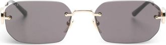 Gucci Interlocking G Rimless Sunglasses