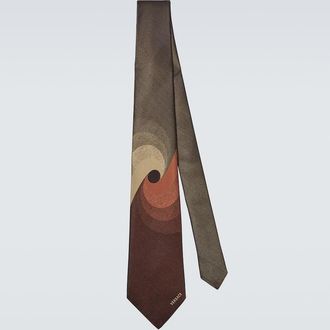 Versace Silk jacquard tie