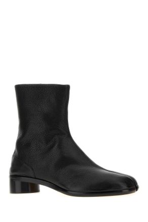 Maison Margiela Mens Ankle Boot Black Leather