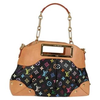 Louis Vuitton Tweedehands Canvas Louis Vuitton tassen - Dames - Pre-owned - Veelkleurig - Maat: ONE Size Leer
