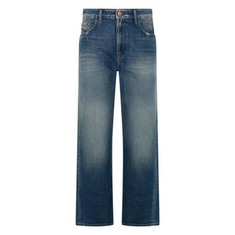 Diesel Straight Jeans, female, Blue, Size: W27 D-Reggy Jeans
