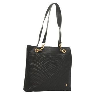 Bally Tweedehands leren handtassen - Dames - Pre-owned - Zwart - Maat: ONE Size Leer