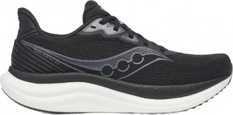 Saucony Mens Triumph 23 Running Shoes In Black/white