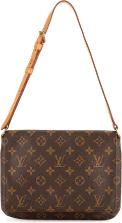 Louis Vuitton Pre-owned Womens Musette Tango Shoulder Bag - Brown - One Size