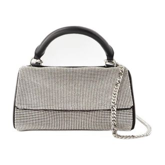 Kara Crush Satchel Bag Kara Mesh wei&szlig;