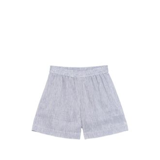 Brunello Cucinelli Striped Elasticated Shorts