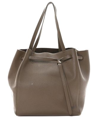 Celine Celine Taupe Soft Calf Small Belt Cabas Phantom (Authentic Pre-Loved)