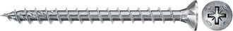Fischer Tornillos Powerfast Ii Fpf Ii Czf, 40x40 Bc, Cabeza Avellanada, Engarce Pz, Rosca Total, Cincado, Caja 1000 670202