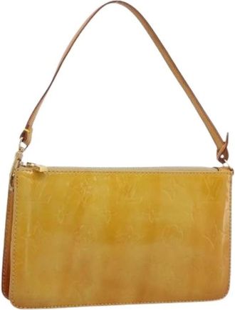 Louis Vuitton Pre-owned Accessory Pouch - Dames - Vintage Mini Tas - Geel - ONE Size - Vintage