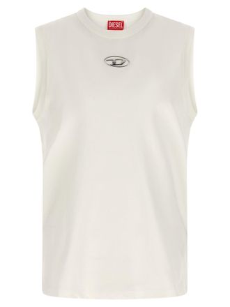 Diesel T-Bisco-Iod Top Bianco-Uomo