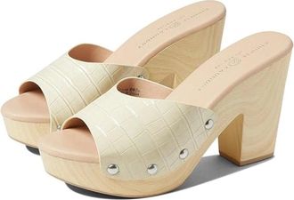 Chinese Laundry Chinese Laundry Forever Sandals Bone Peep Toe Platform Slide ZAP789