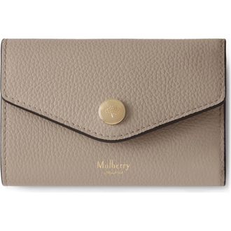 Mulberry Folded Multi-Card Wallet in Cashmere Taupe at Nordstrom