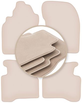 OEM Alfombrillas Beige Premium Para: Nissan X-trail I T30 Suv 2001-2007