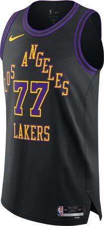 Nike Los Angeles Lakers City Edition Nike Mens Dri-FIT ADV NBA Authentic Jersey in Black | DX8763-014