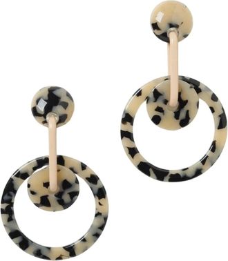 Emporio Armani Chic Circular Drop Earrings for Any Occasion