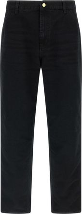 Carhartt Work in Progress Black Mid Rise Jeans