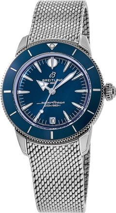 Breitling Superocean Heritage Automatic 36 Blue Dial on Bracelet Unisex Watch A10390161C1A1