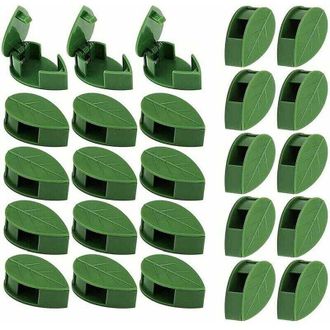 OEM Soporte De Pared Para Plantas Trepadoras, Clip De Pared Para Plantas, Soporte Para Enredaderas Con Forma De Hoja, Clips De Montaje En Pared Para Plant