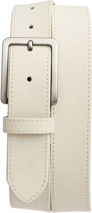 Nordstrom Richard Nubuck Leather Belt in Tan Fog at Nordstrom, Size 32