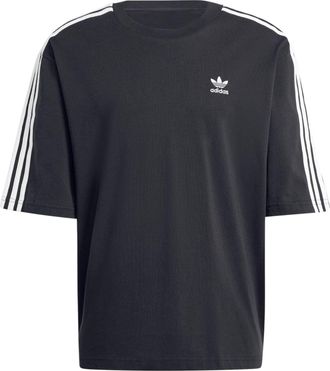 adidas Adicolor Oversized T-shirt Asia Sizing Black White IZ1832