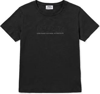 Freddy T-shirt Regular Donna con Logo Decorato da Borchie