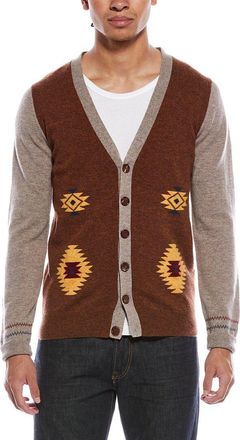 Brodie Navajo Wool & Cashmere-Blend Cardigan