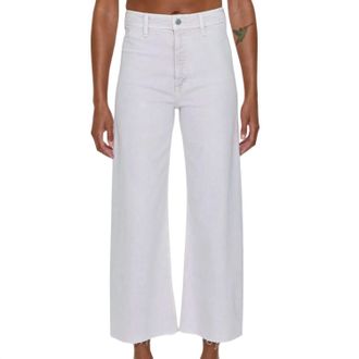 Pistola Denim Penny High Rise Wide Leg Crop Jean In Lavender Haze