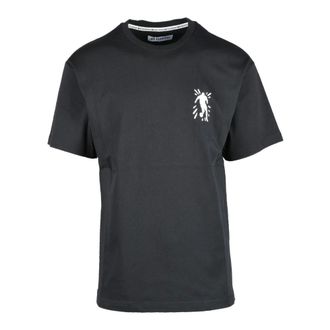 Dirk Bikkembergs T-Shirts, male, Black, XL, Tshirt