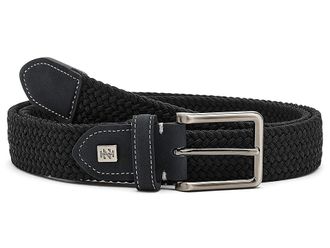 Izod Golf Stretch Braid Belt Mens Belts Black 1 : XL (42-44), Nylon