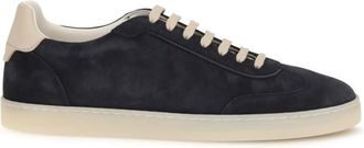Brunello Cucinelli Black Suede Sneakers
