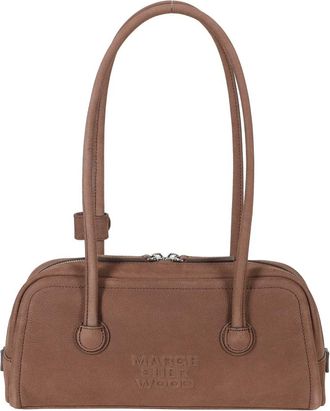 Marge Sherwood Tassen, Dames, Bruin, ONE Size, Leer, Soft Boston EW