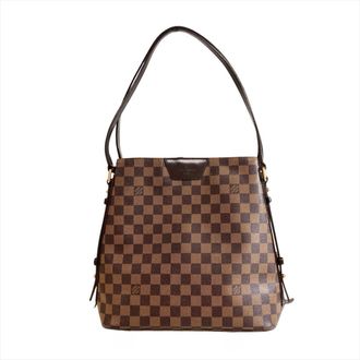 Louis Vuitton Brown Damier Canvas Shoulder Bag Tote Bag (Pre-Owned)