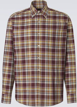 Prada Plaid cotton shirt